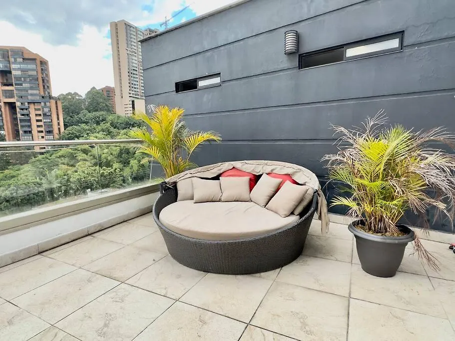 201 Huge Terrace And Beautiful View In El Poblado Daire Medellín